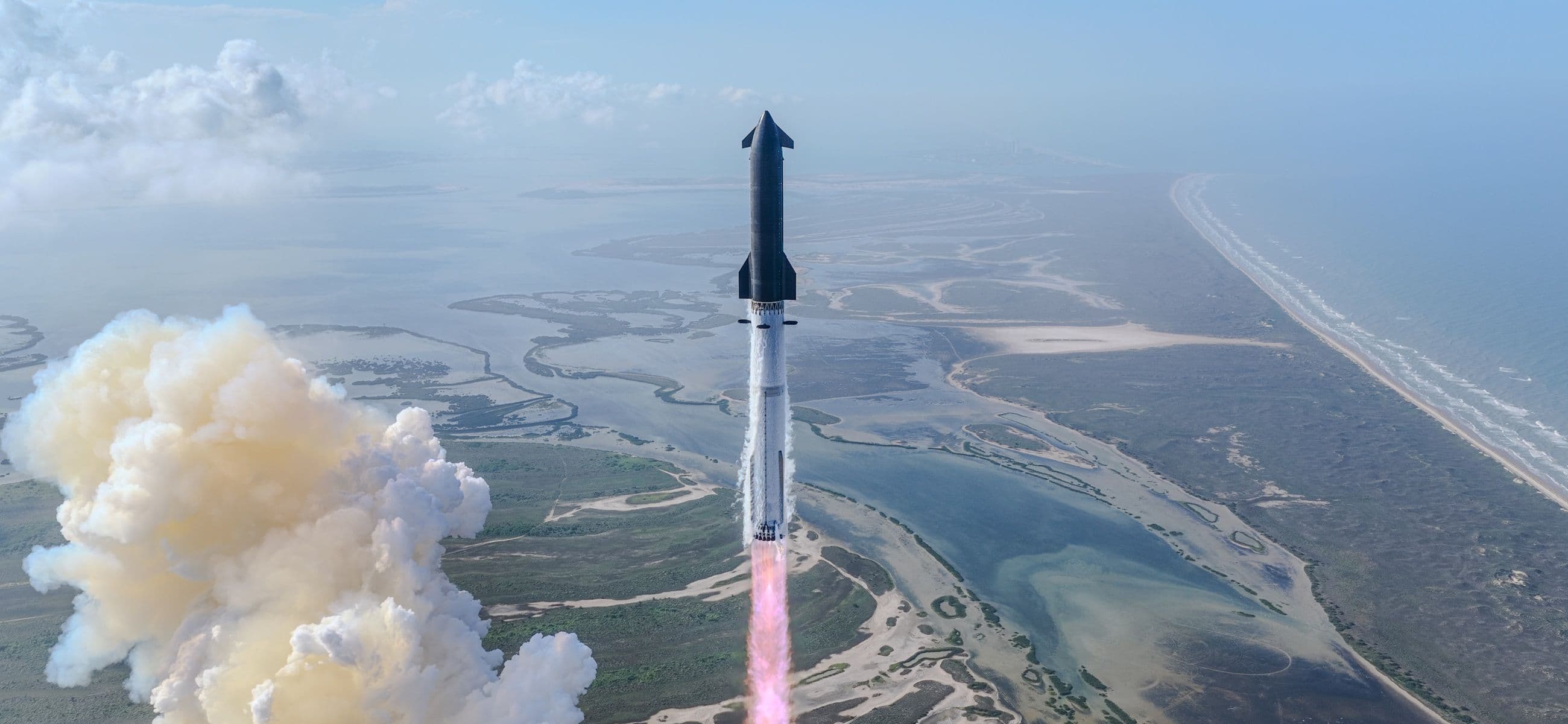 Official SpaceX image from Starship Flight 12
