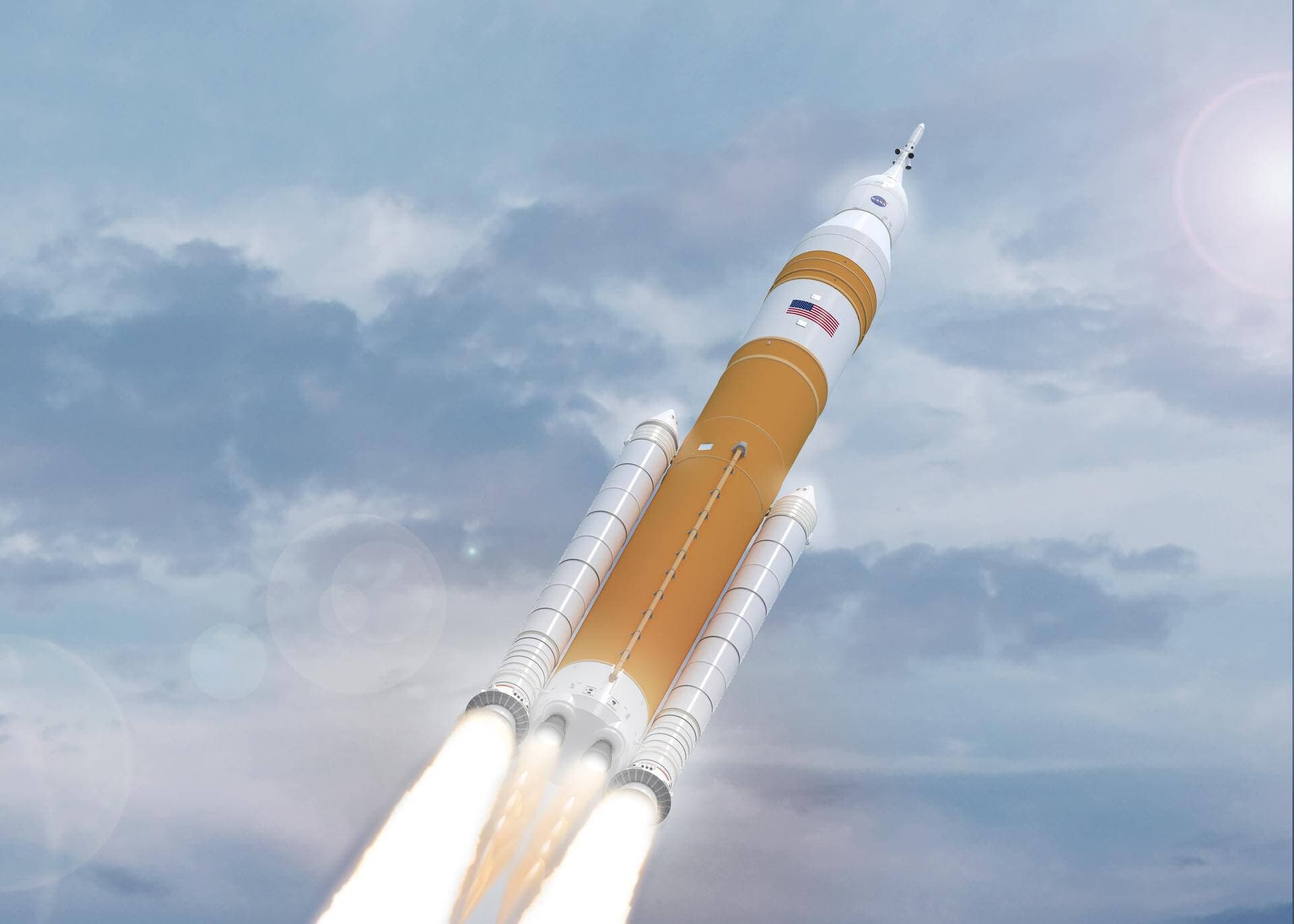 Space Launch System Block 1B rocket