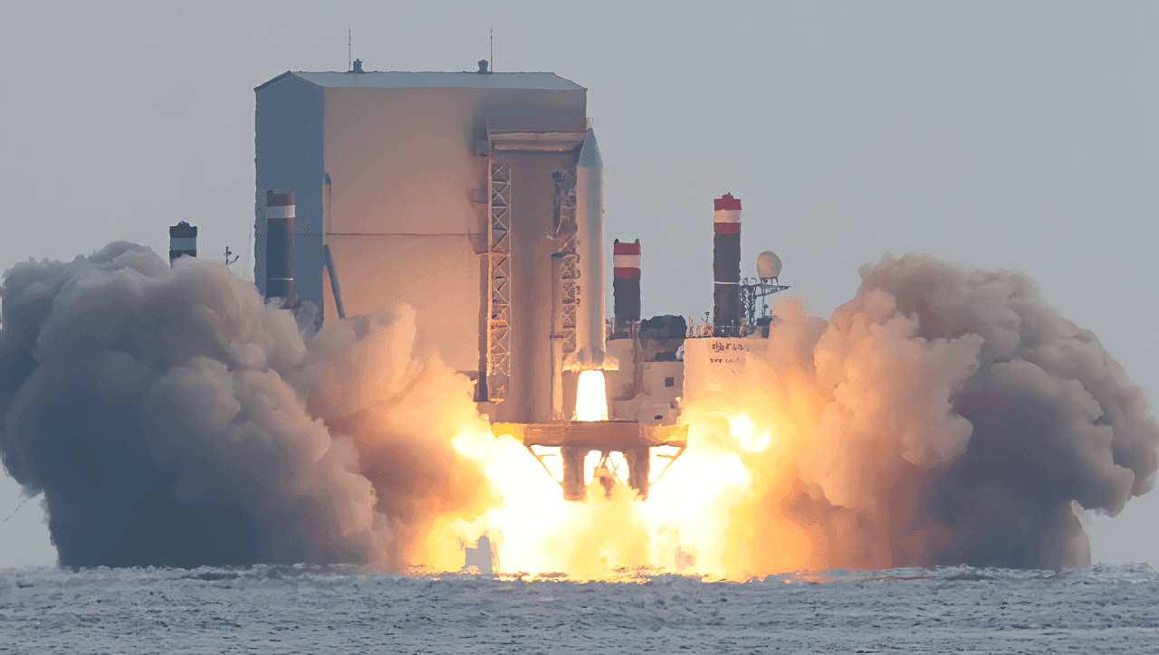 South Korean ADD Solid-Fuel SLV rocket