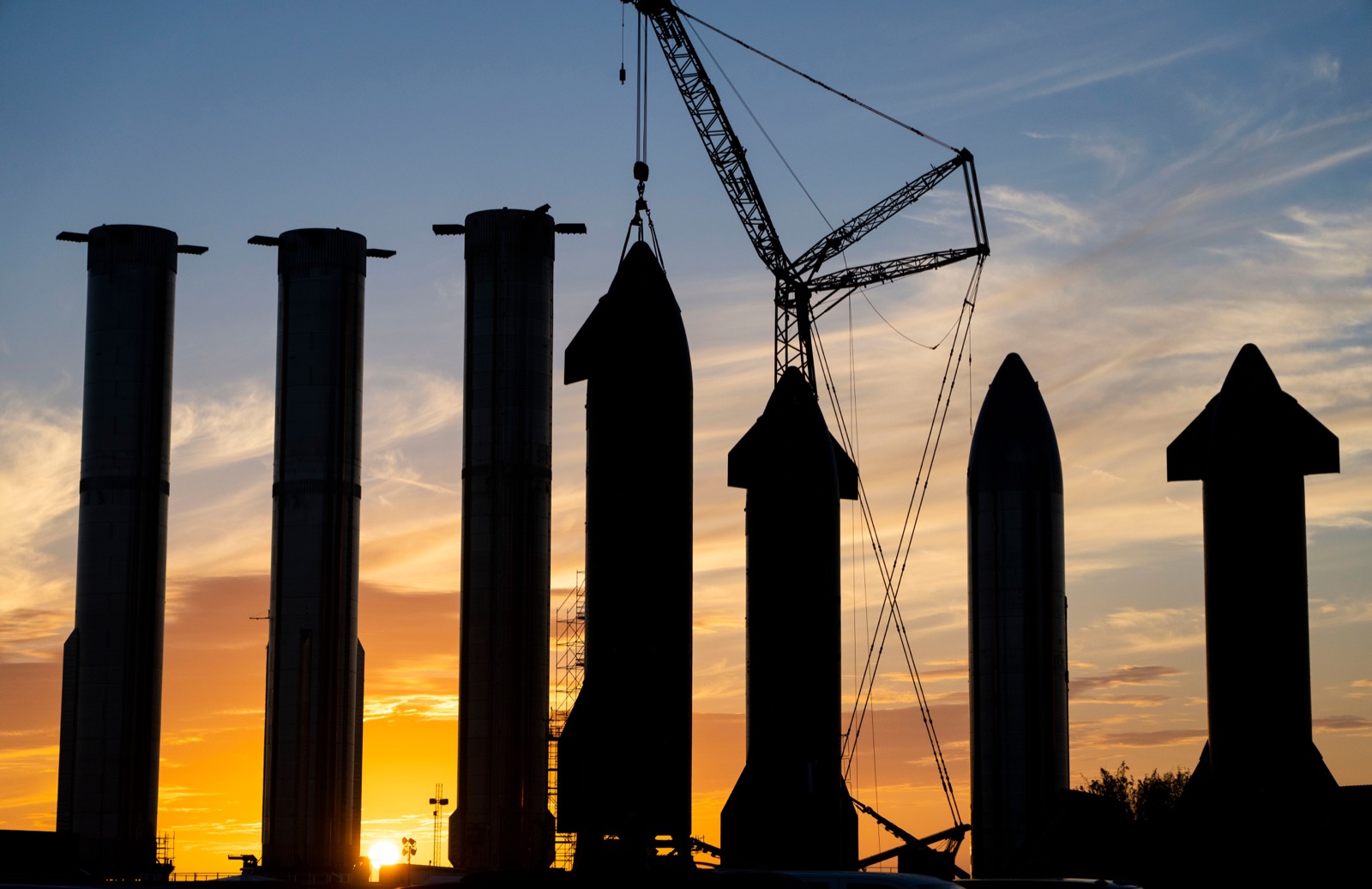 Ship 46 (photo: SpaceX · Rocket garden)